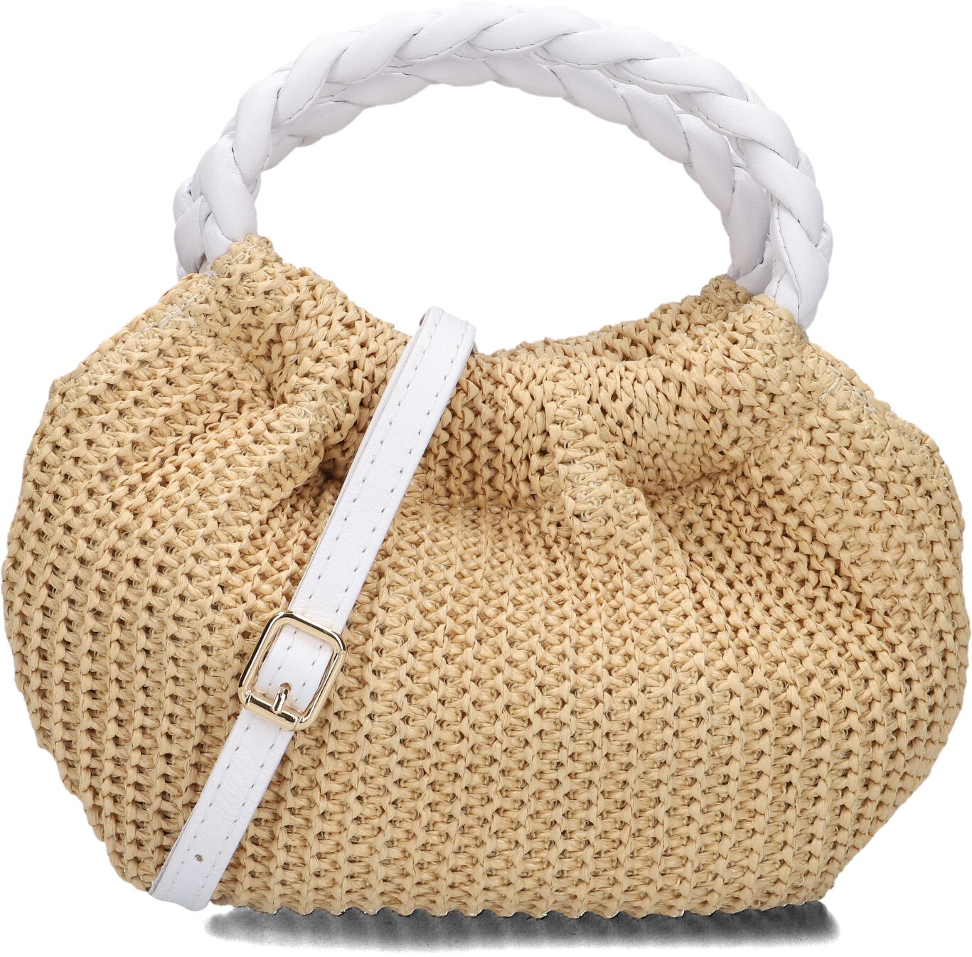 Unisa Schoudertas
Dames Zameli, Materiaal: Textiel, Kleur: Wit afbeelding 1