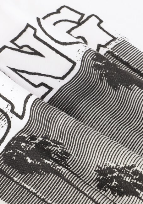 Witte ANINE BING Tops & T-shirts LOUIS TEE BING TOUR IVORY - large