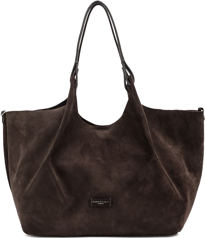 Gianni Chiarini Gianni Chiarini Schoudertas Dames Dua / Bs 9800, Materiaal: Suède, Kleur: Bruin
