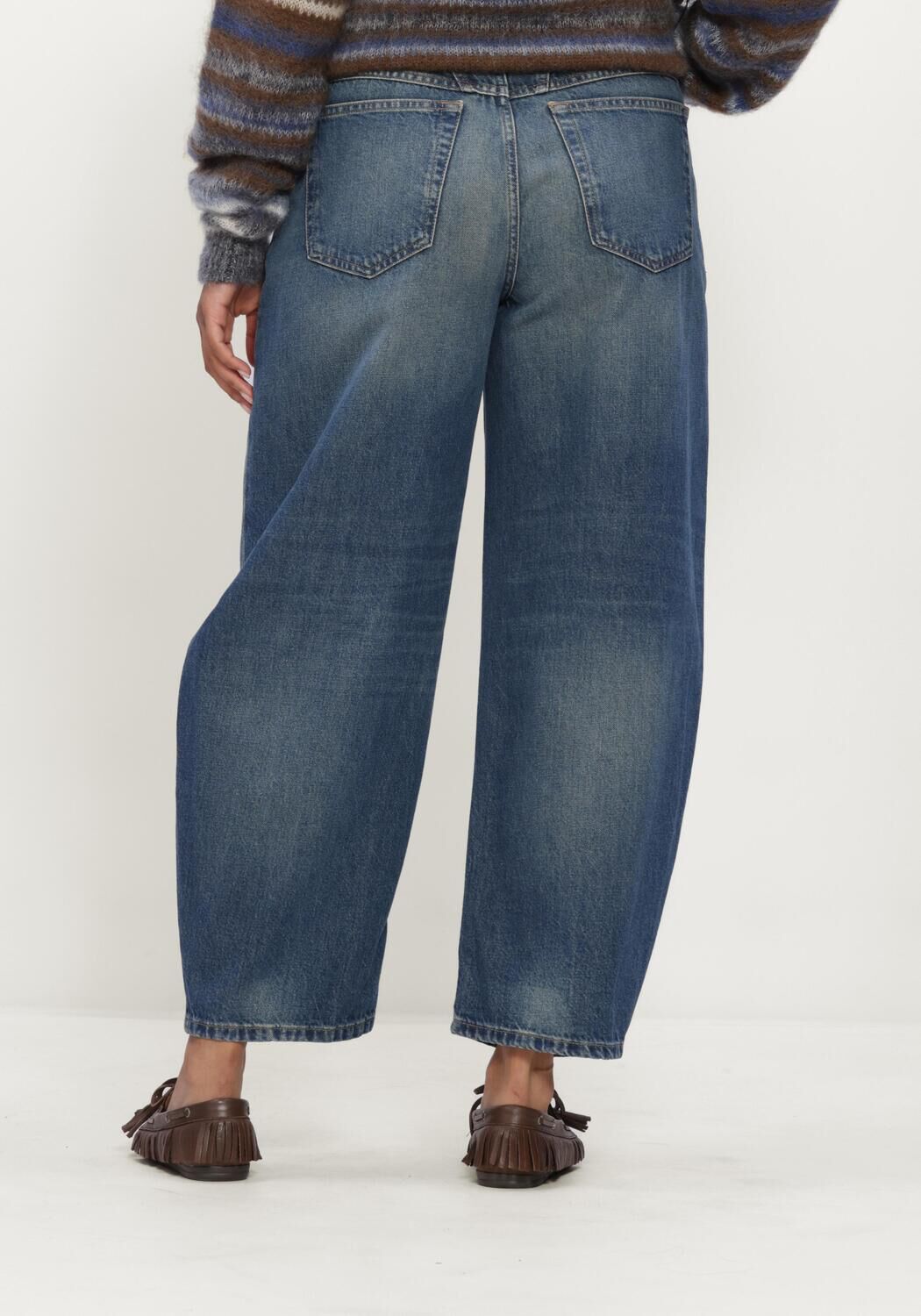 Blauwe CLOSED Wide jeans JAZZIE - large