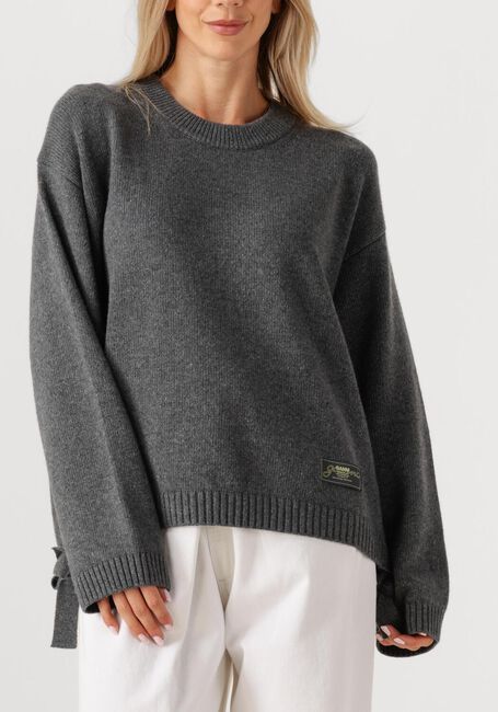 Grijze GANNI Trui K2569 - large