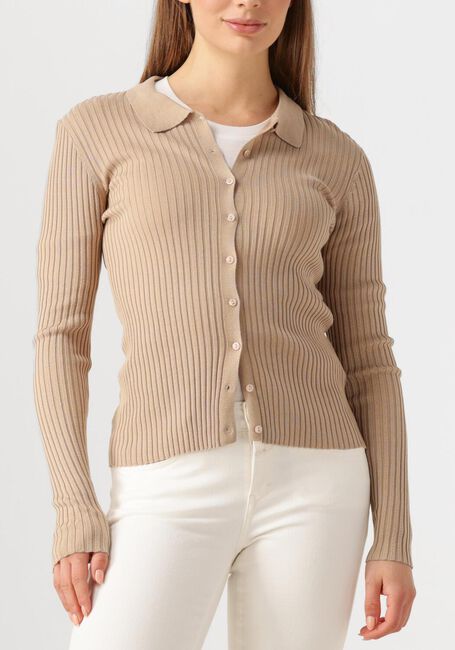 Zand HERSKIND Truien/vesten TURNER KNIT CARDIGAN - large