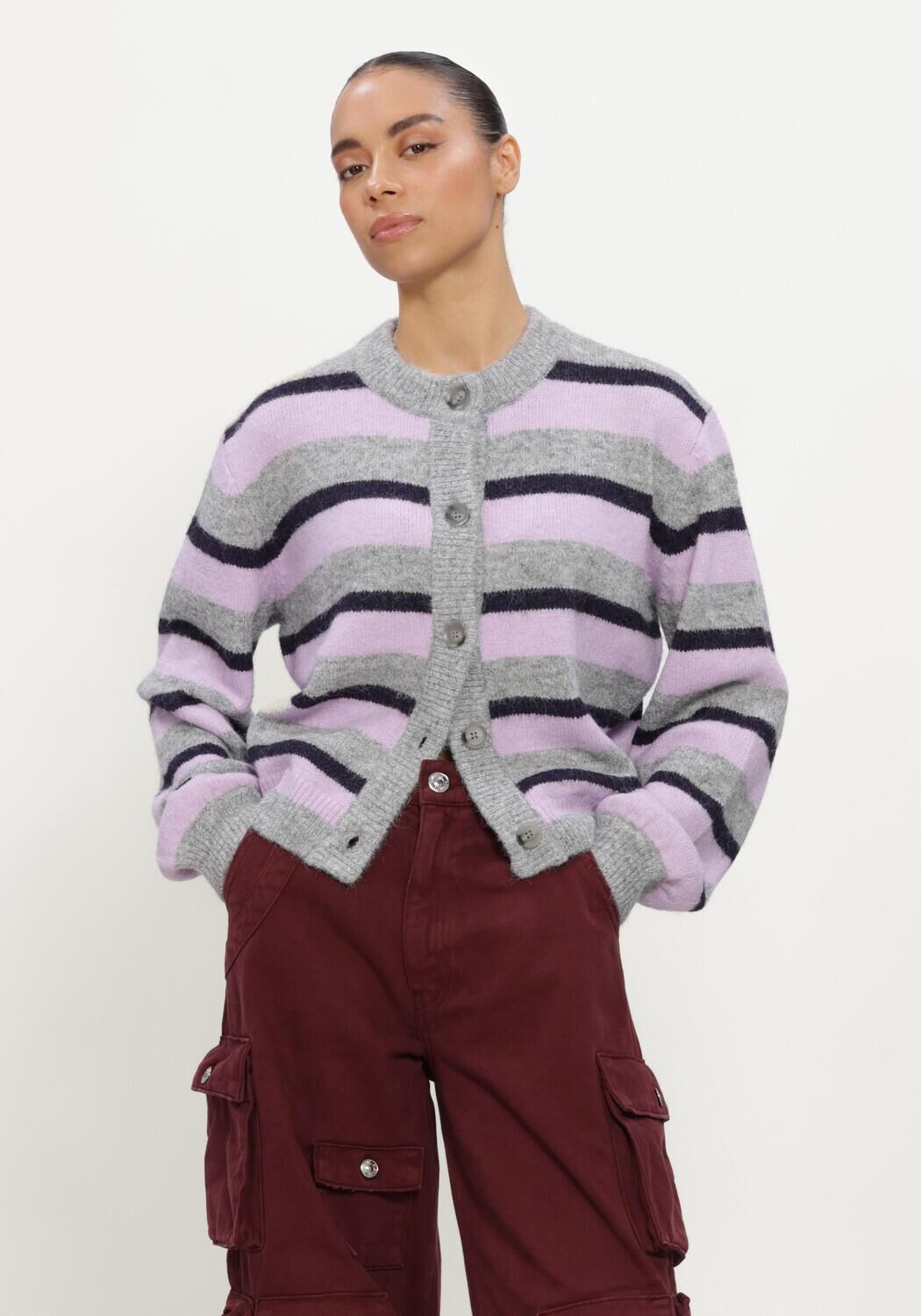 Paarse STIEGLITZ Vest MOYA - large