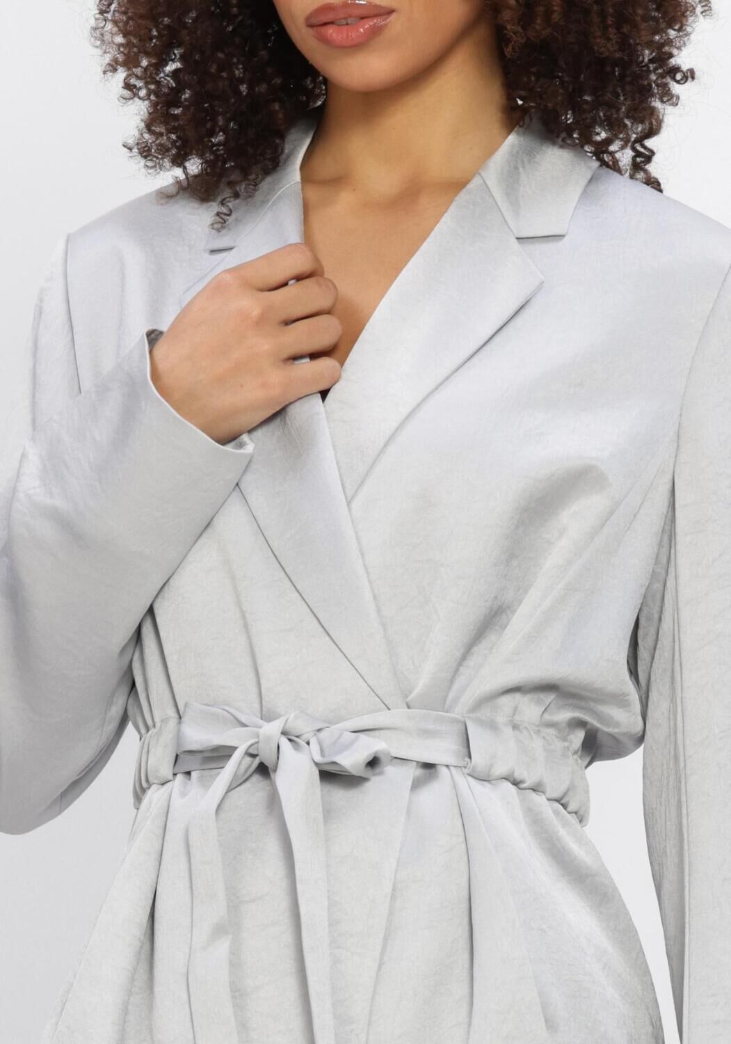 Lichtgrijze MARC CAIN COLLECTION Blazers AC 34.32 W46 - large