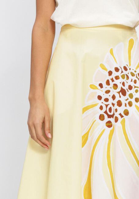 Gele DOROTHEE SCHUMACHER Midirok FLORAL POWER SKIRT - large