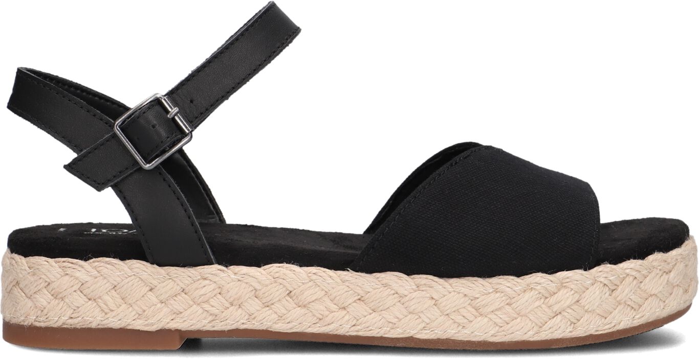 Toms Sandalen
Dames Abby, Maat: 39, Materiaal: Canvas, Kleur: Zwart