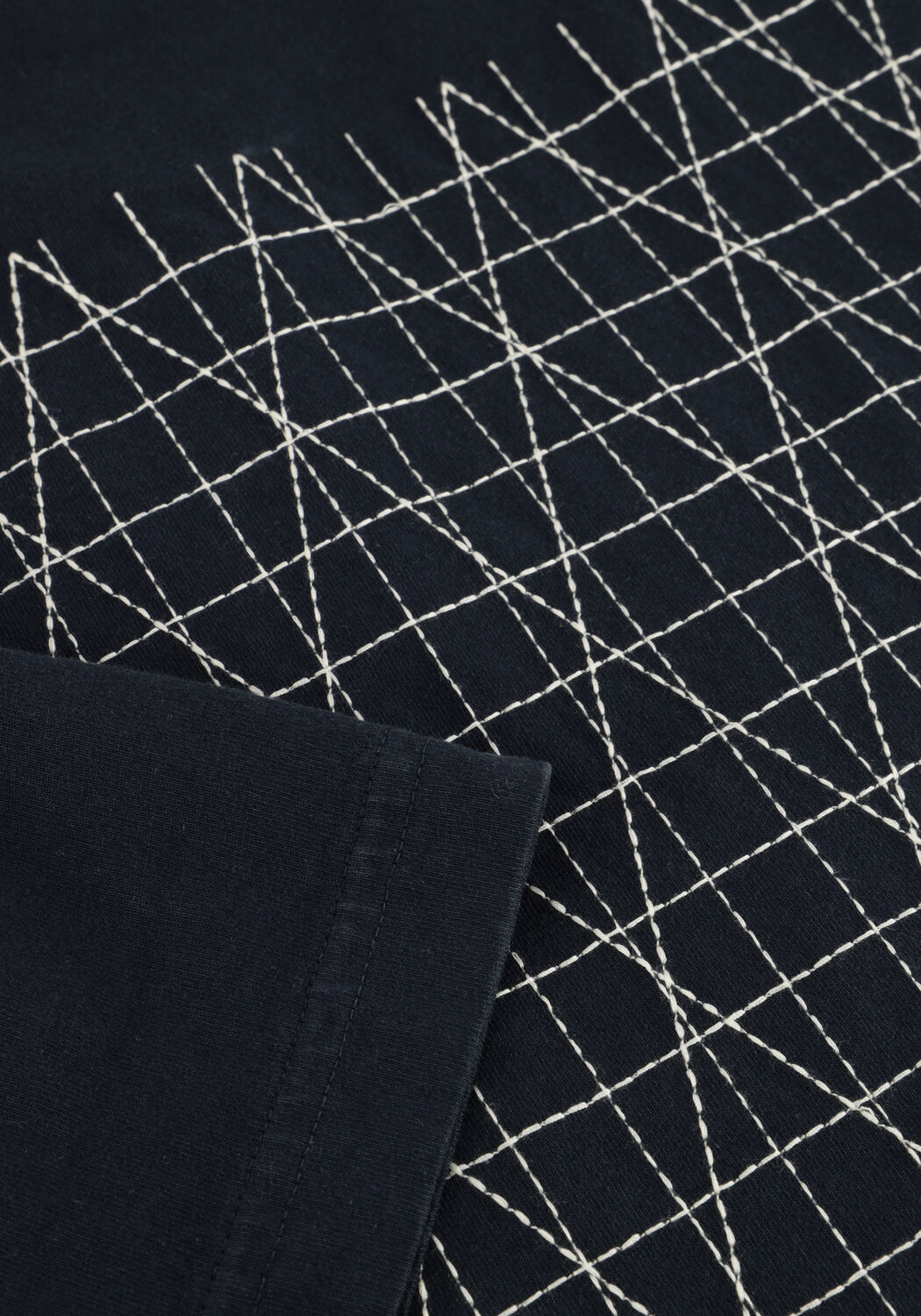 Donkerblauwe STONE ISLAND T-shirt SS T SHIRT - large