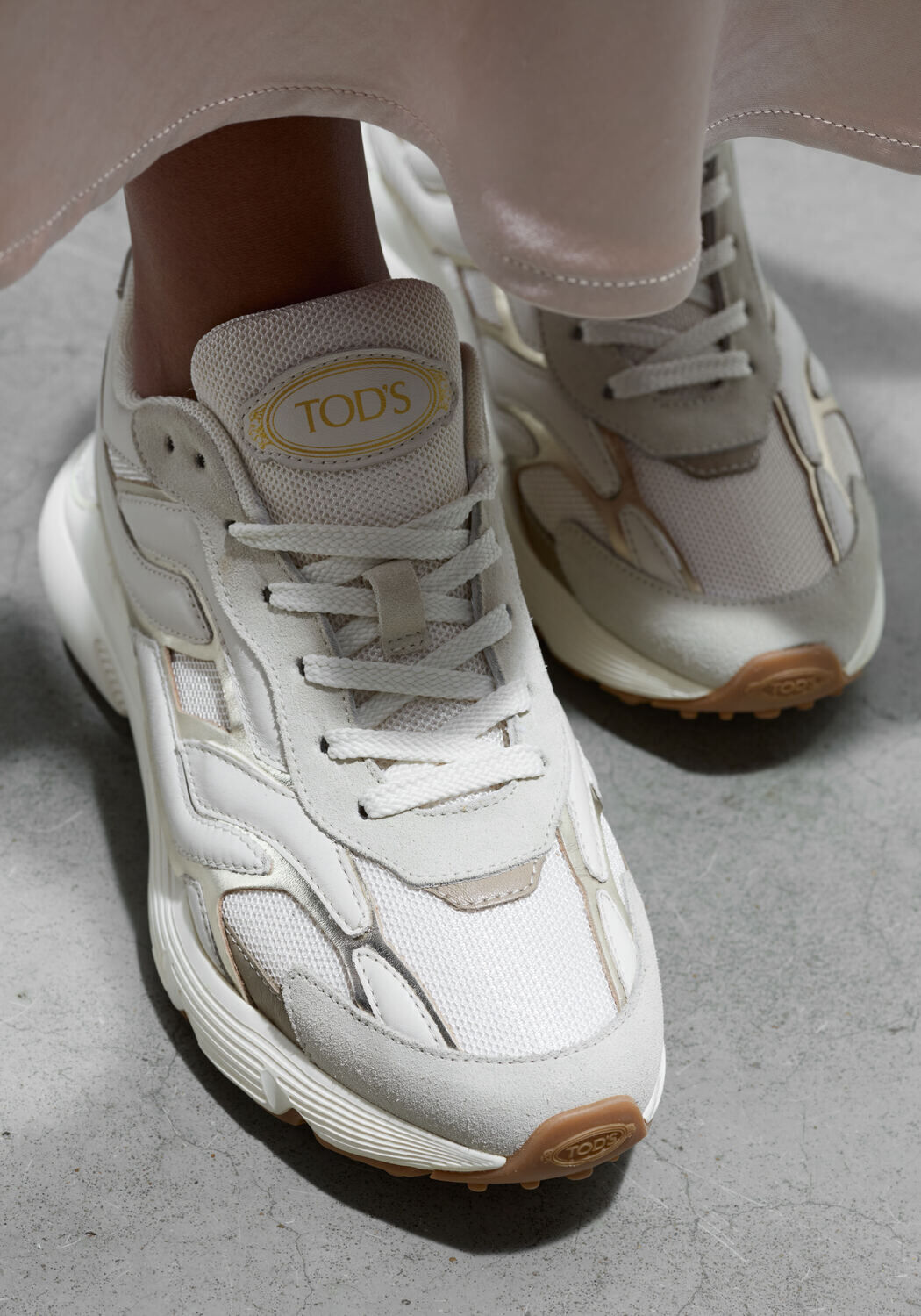 Beige TOD'S Lage sneakers XXW54C0IC50 - large