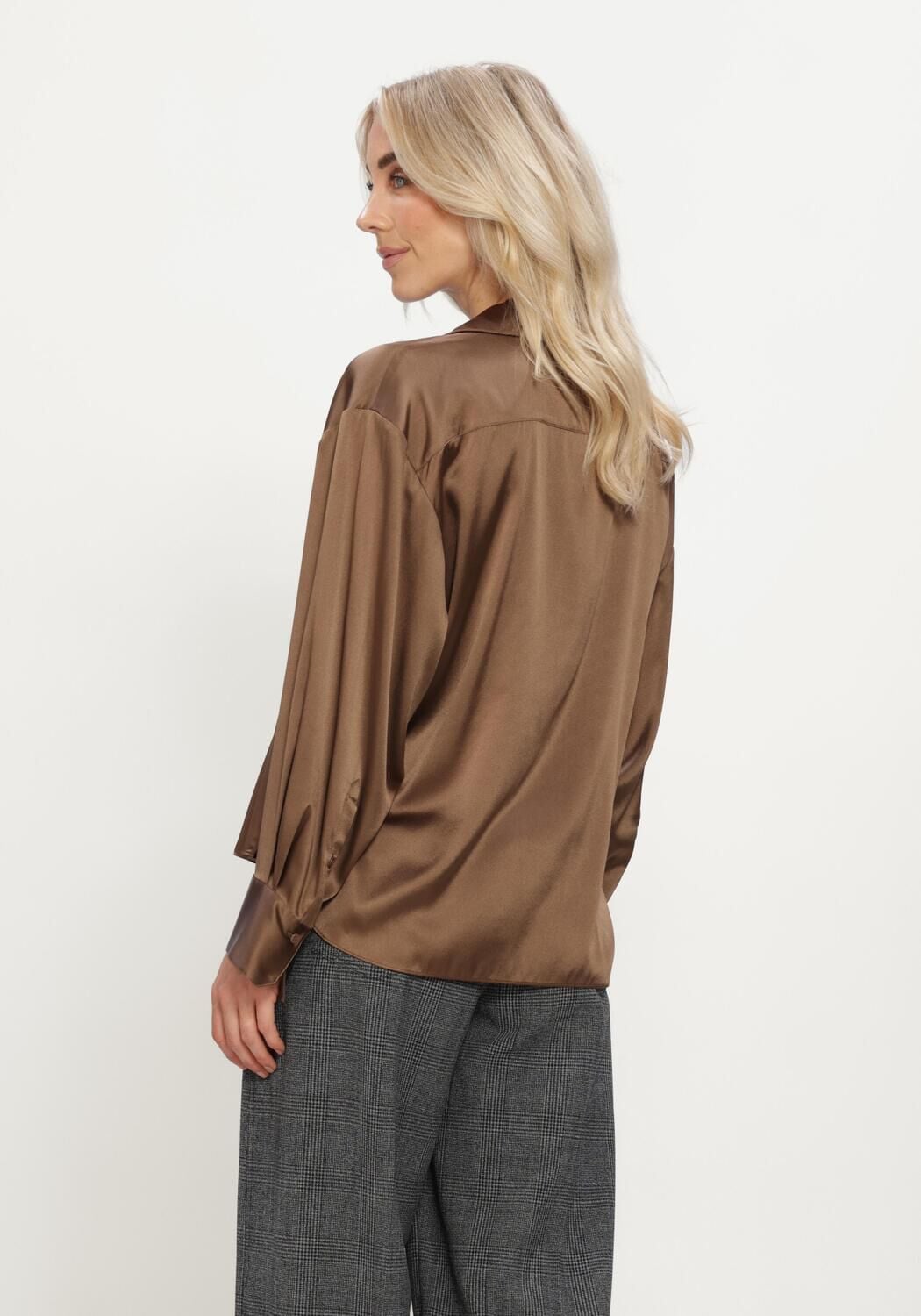 Bruine DOROTHEE SCHUMACHER Blouses SENSE OF SHINE BLOUSE - large