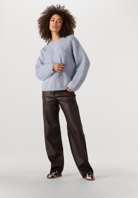 Lichtblauwe KNIT-TED Trui AMALIA - large