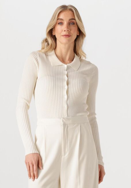 Ecru HERSKIND Truien/vesten TURNER KNIT CARDIGAN - large