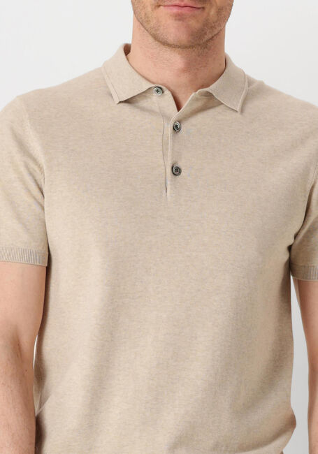 Beige PROFUOMO Polo POLO SHORT SLEEVE - large
