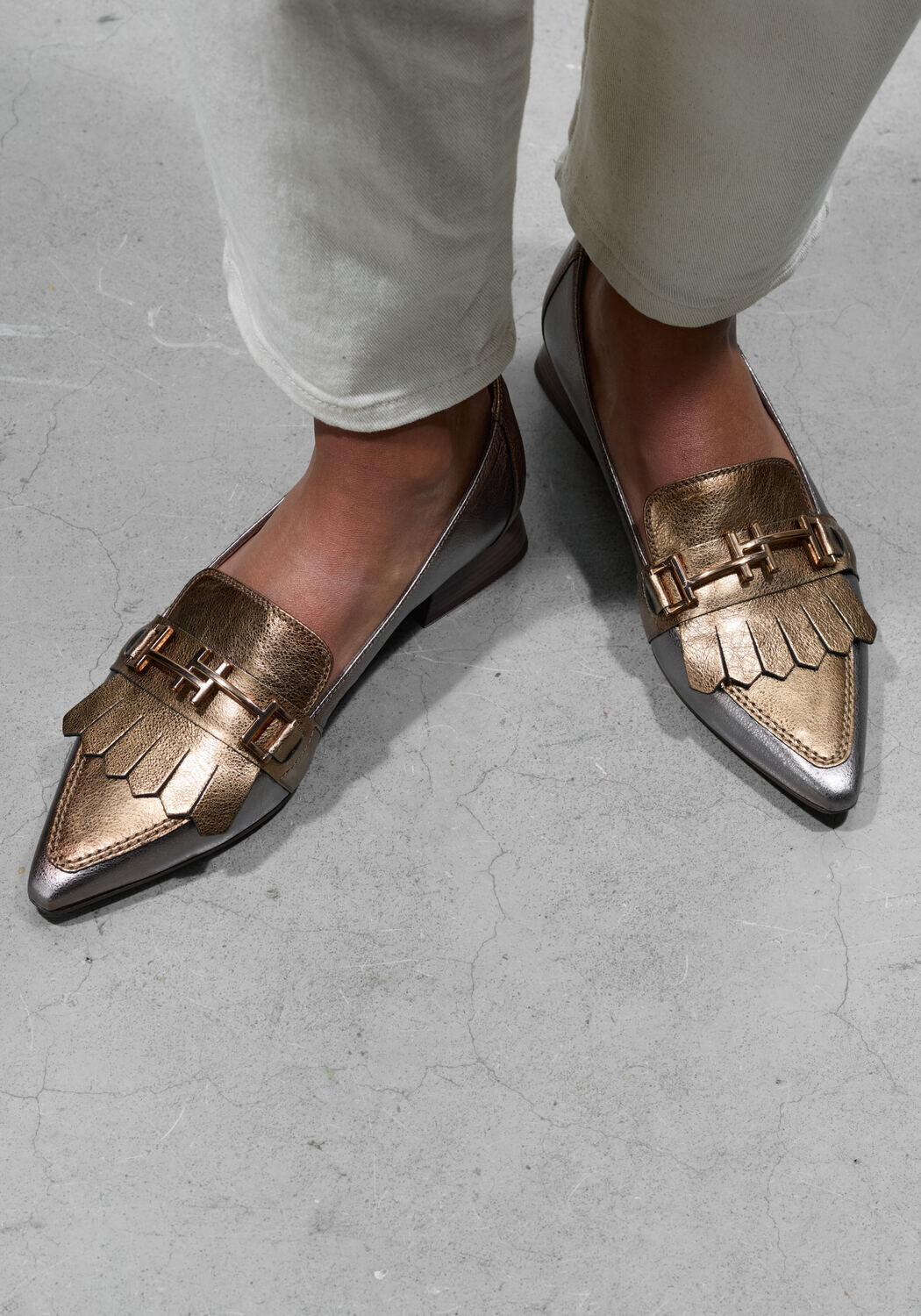 Zilveren HISPANITAS Instappers CHI243573 MET - large