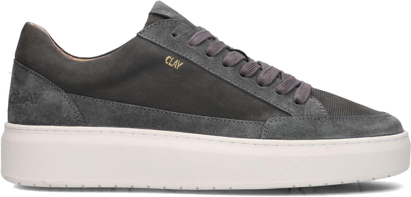 Clay Lage Sneakers Heren Lpenzo, Maat: 48, Kleur: Grijs