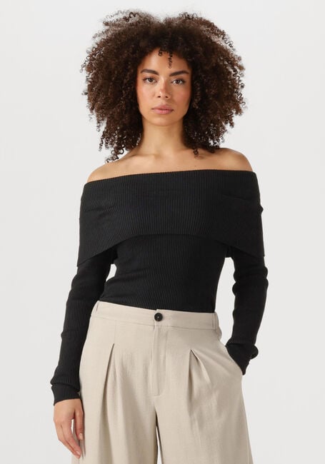 Zwarte BRUUNS BAZAAR T-shirt TONNA KNIT - large