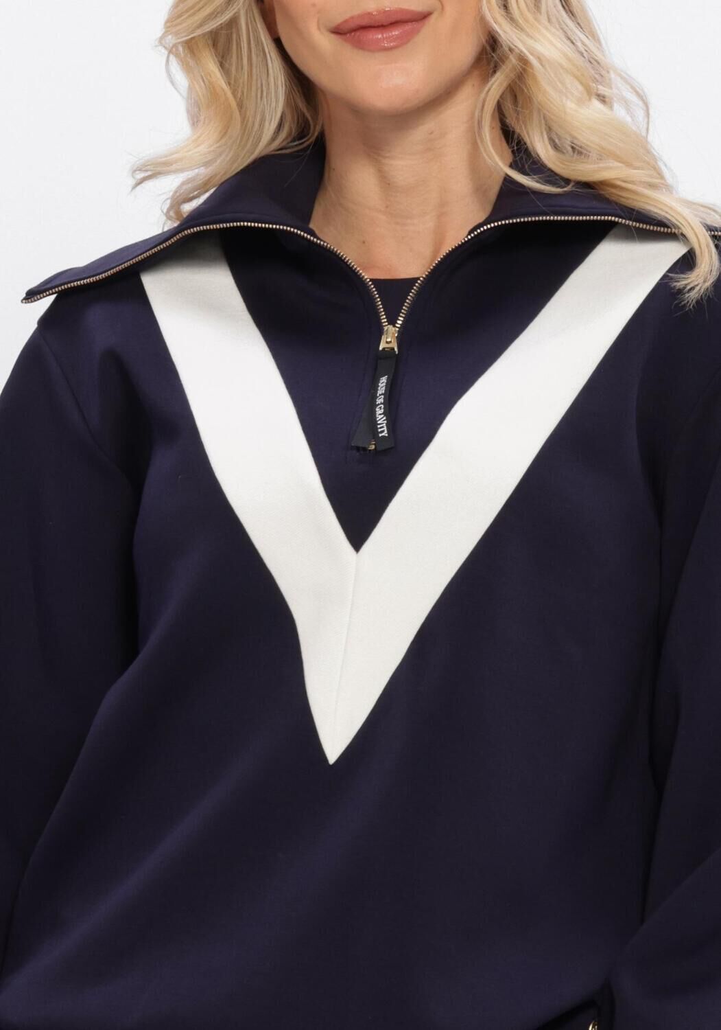 Witte HOUSE OF GRAVITY Truien/vesten HG-711-2602-2130 - large