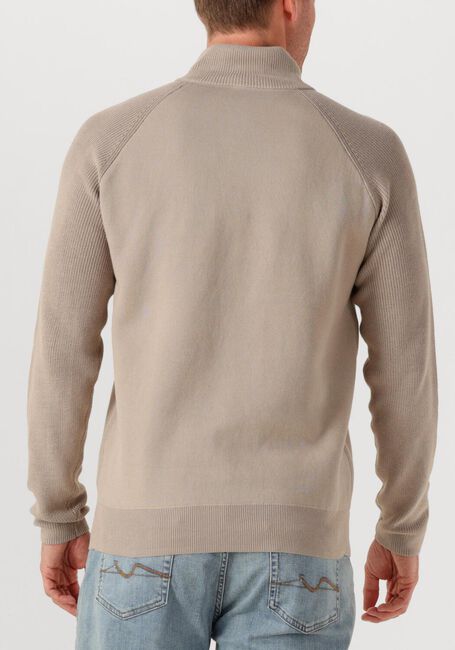 Beige GENTI Trui TURTLE ZIP - large