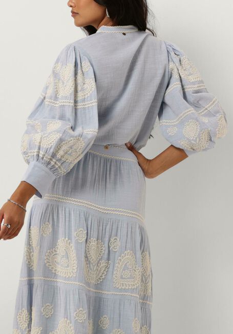 Lichtblauwe ANTIK BATIK Blouses RONY BLOUSE - large