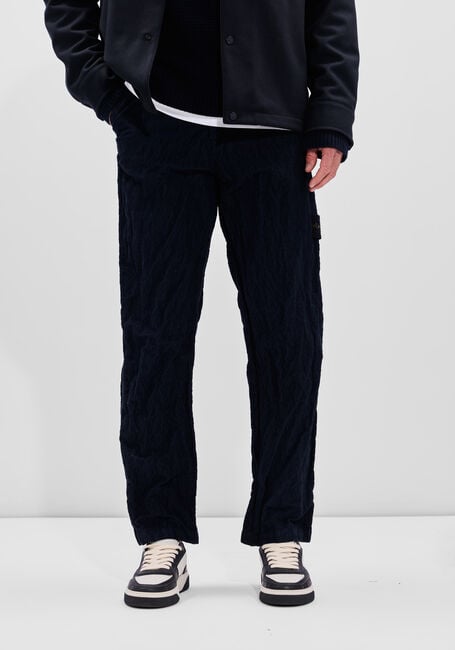 Donkerblauwe STONE ISLAND Cargobroeken TROUSERS - large