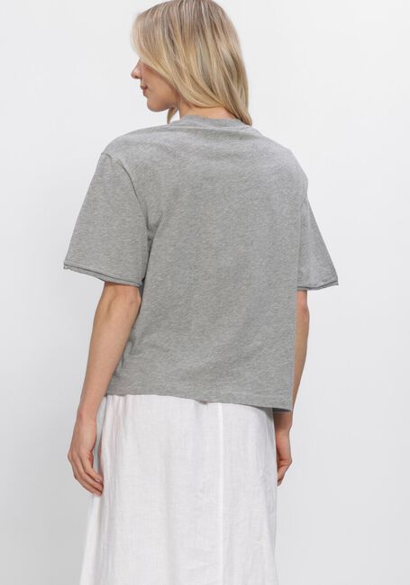 Lichtgrijze CLOSED T-shirt RELAXED T SHIRT - large