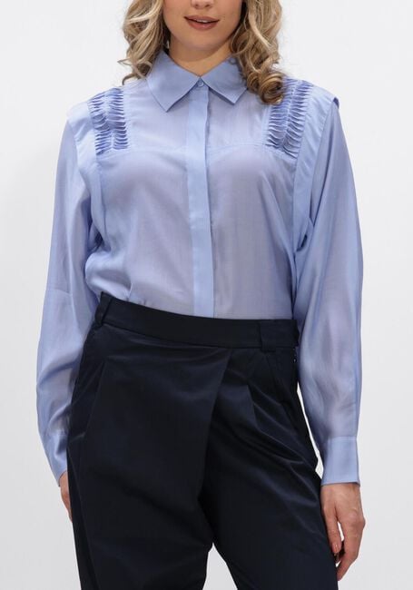 Lichtblauwe COPENHAGEN MUSE Blouses CMMOLLY-SHIRT - large