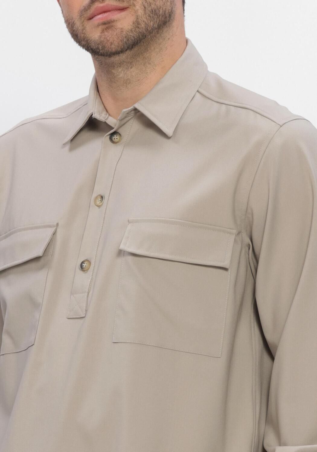 Beige FERILLI Overshirts PARADISE POPOVER - large
