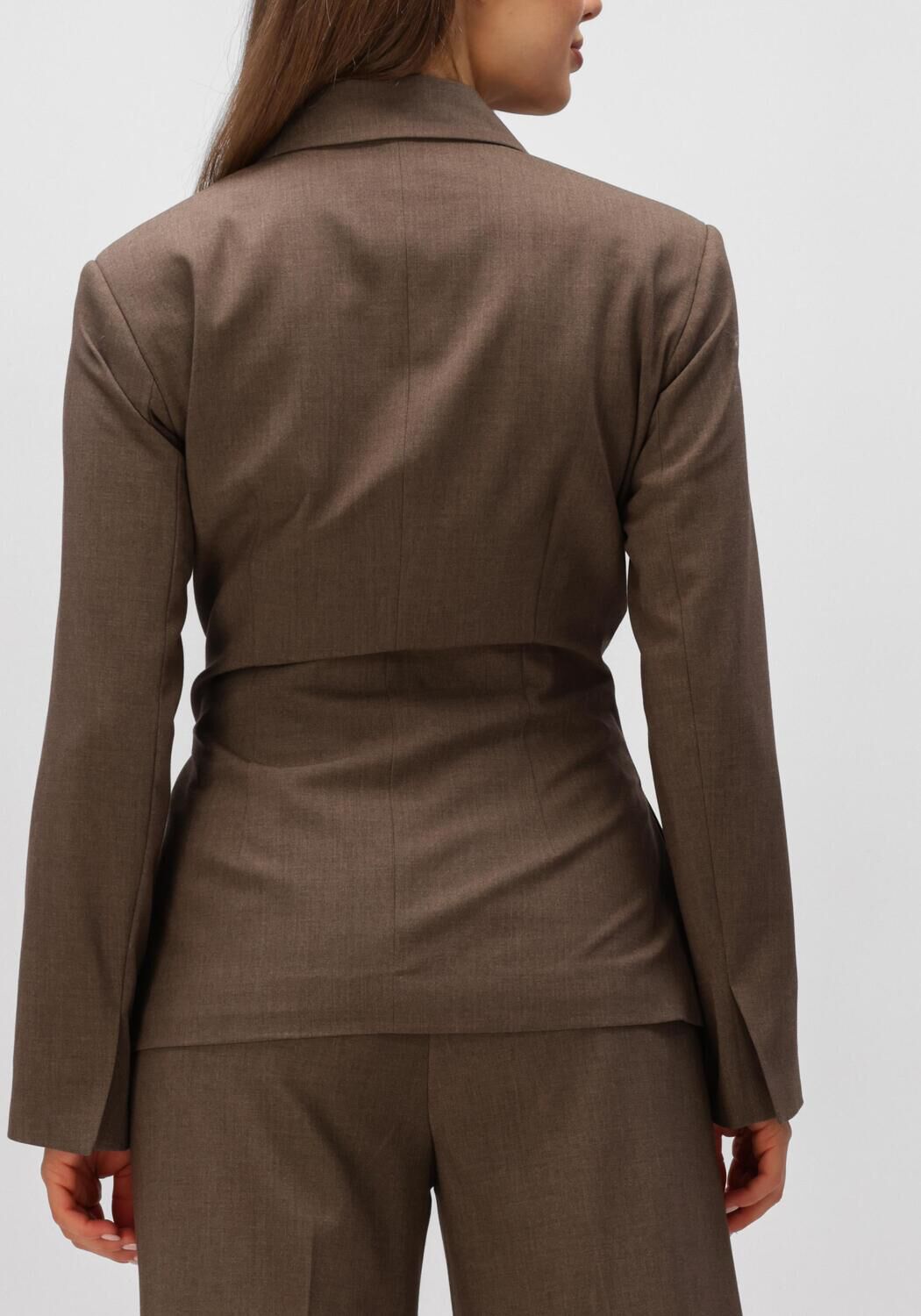 Bruine SECOND FEMALE Blazers DAKOTA WRAP BLAZER - large