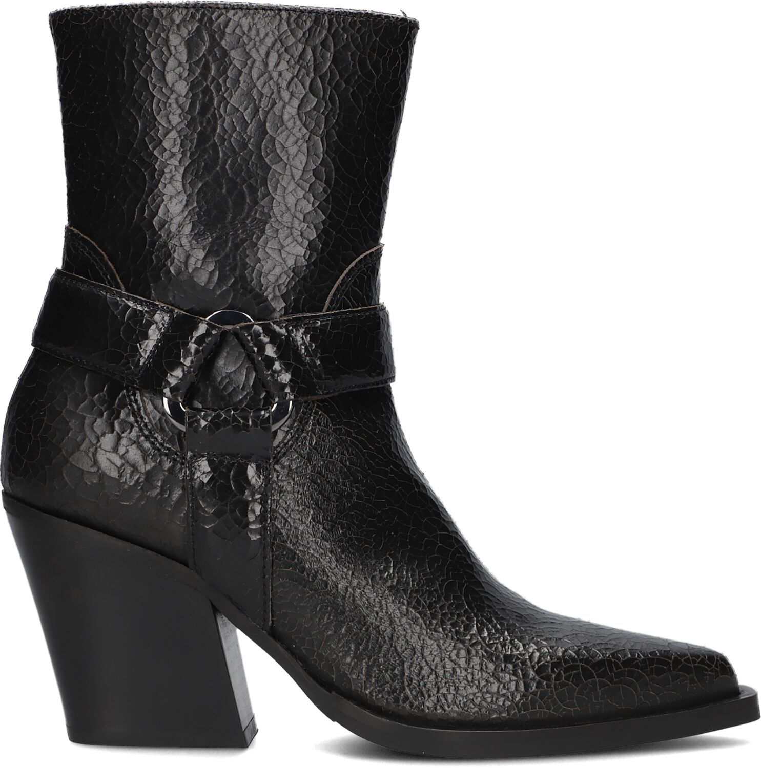 VIA VAI Enkellaarsjes
Dames Gioia Fall, Maat: 37, Materiaal: Leer, Kleur: Zwart