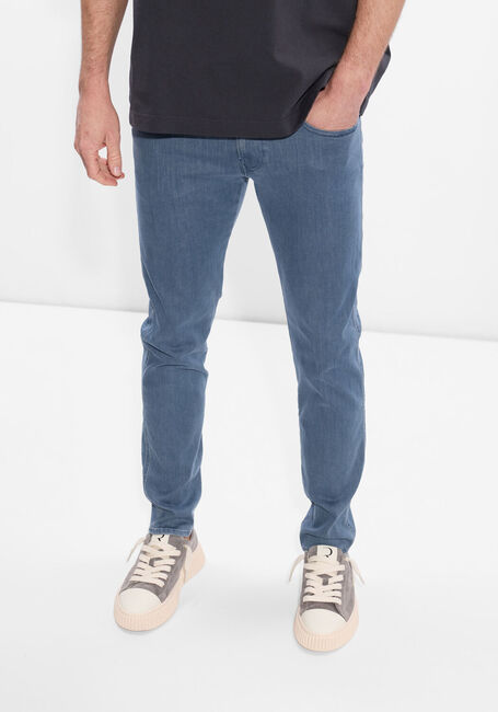 Blauwe REPLAY Straight leg jeans ANBASS - large