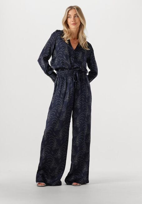 Donkerblauwe IBANA Wijde broek PAE - large