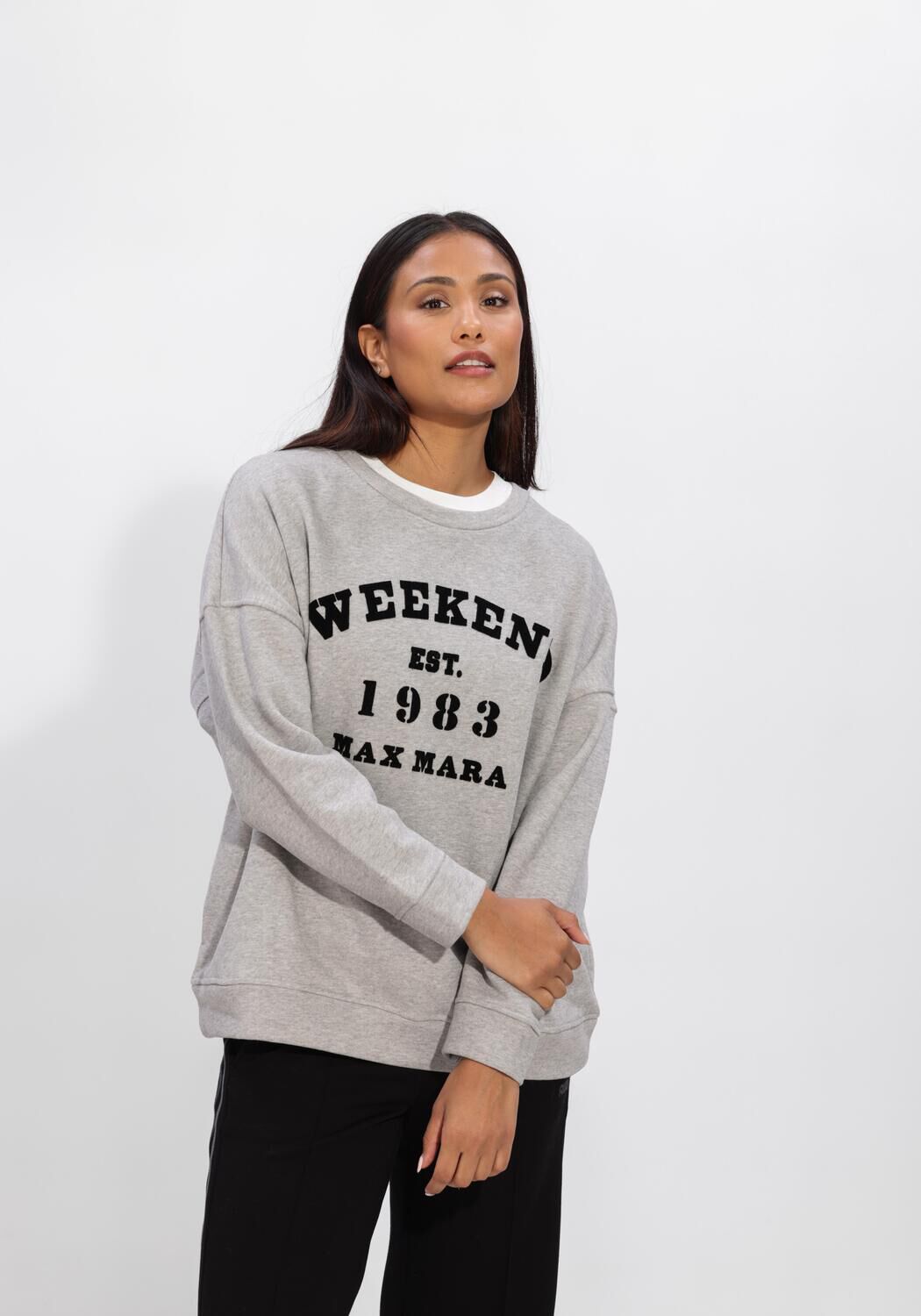 Grijze MAX MARA Sweater GOMMOSO - large