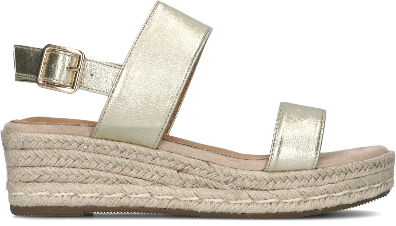 Lina Locchi Espadrilles
Dames L1374, Maat: 40, Materiaal: Leer, Kleur: Goud