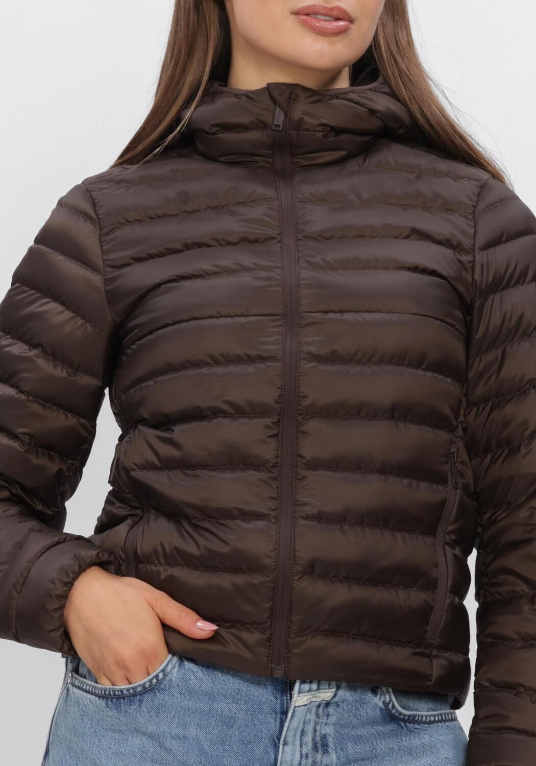 Bruine CANADA GOOSE Sweater AETHERA HOODY - large