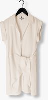 Witte TOMMY HILFIGER Mini jurk LINEN SLEEVELESS WRAP DRESS - medium