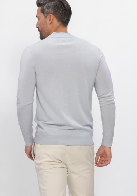Blauwe STEFANO LAURAN Trui HALF ZIP ANDERS - large