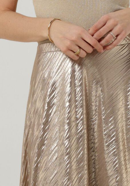 Bronzen ACCESS Maxirok TEXTURED METALLIC EFFECT MAXI SKIRT - large