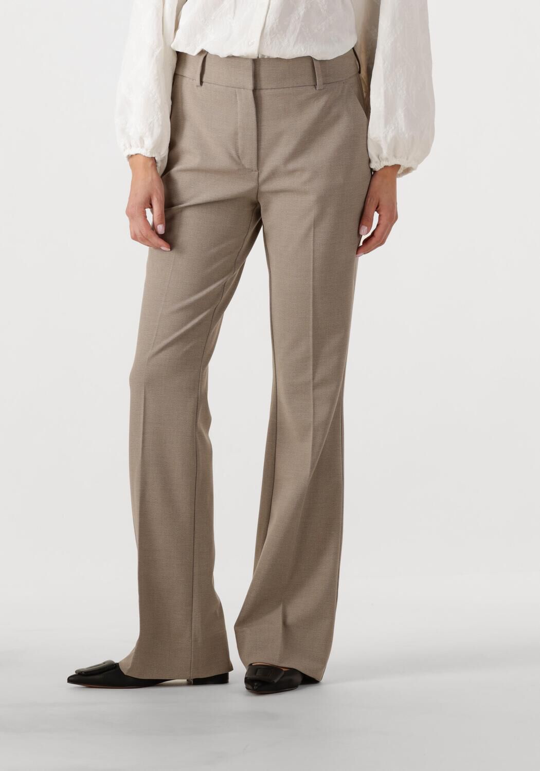 FiveUnits Pantalon Dames Clarafv 285, Maat: 26, Kleur: Beige