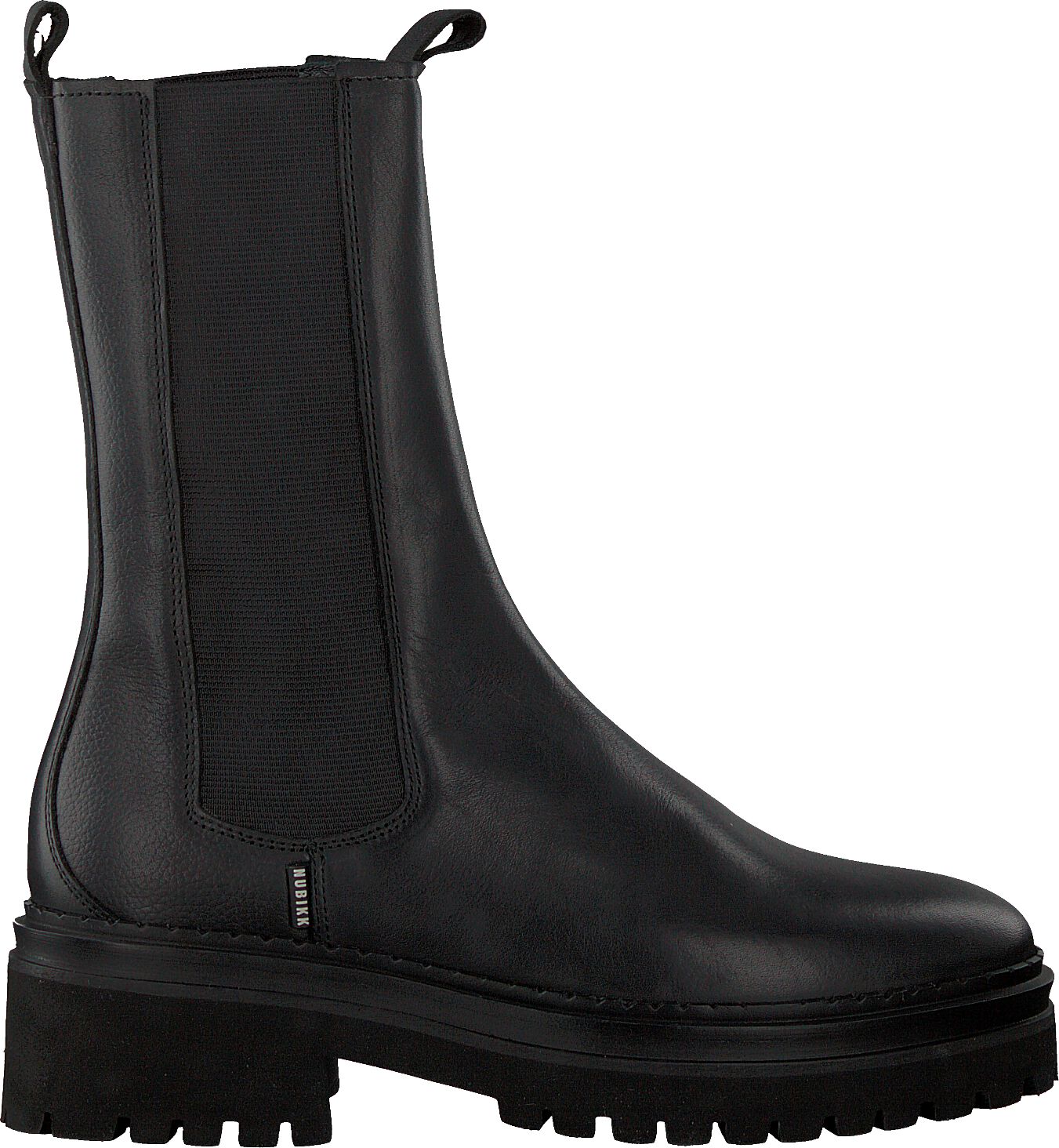 Nubikk Chelsea Boots Dames Fae Adams, Maat: 42, Materiaal: Leer, Kleur: Zwart