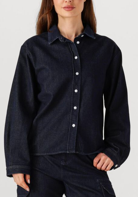 Donkerblauwe PENN & INK Blouses BLOUSE W25Z801 - large