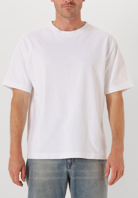 Witte OLAF HUSSEIN T-shirt SIGNATURE TEE - large