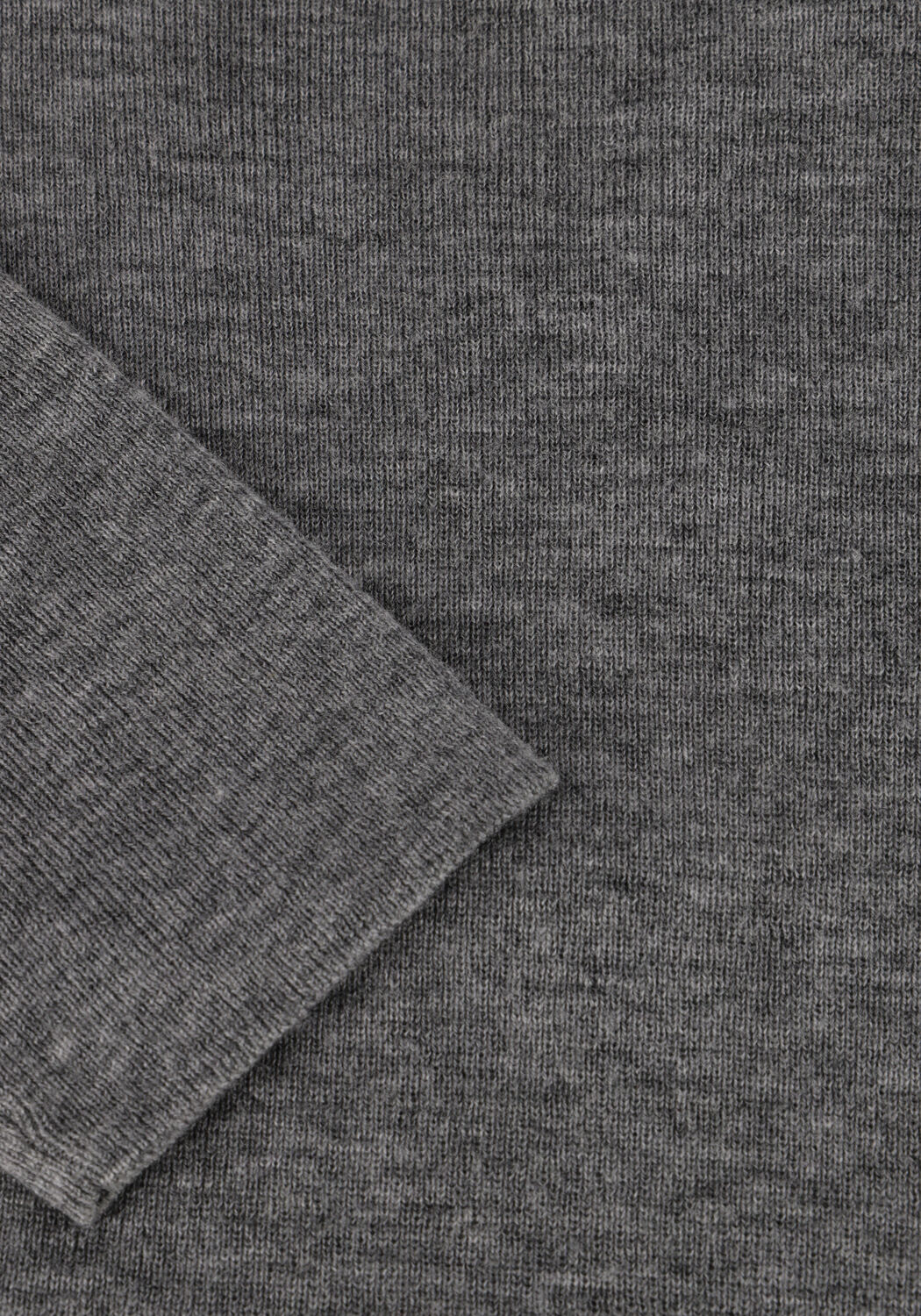 Grijze MOS MOSH Coltrui BOUCH ROLLNECK KNIT - large