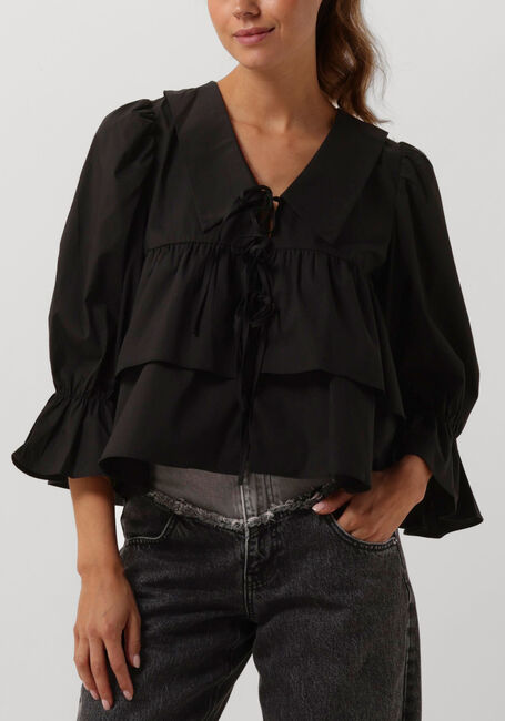 Zwarte CO'COUTURE Blouses CO CRISP COLLOR BLOUSE - large