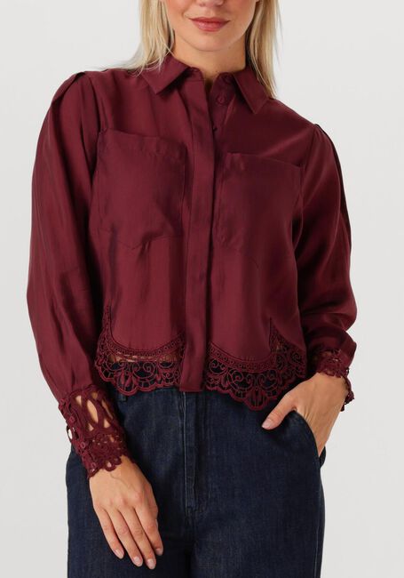 Bordeaux COPENHAGEN MUSE Blouses CMMOLLY-SHIRT - large