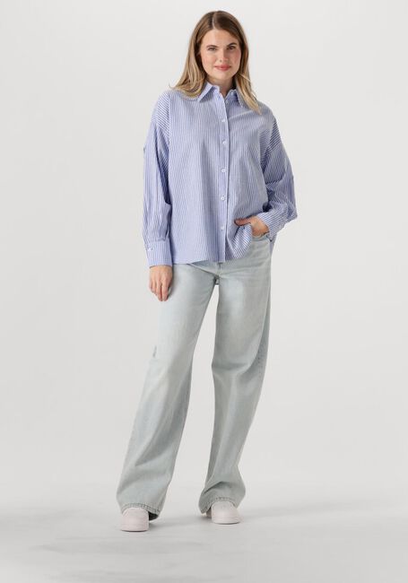 Blauwe DRYKORN Blouses LYNDARA - large