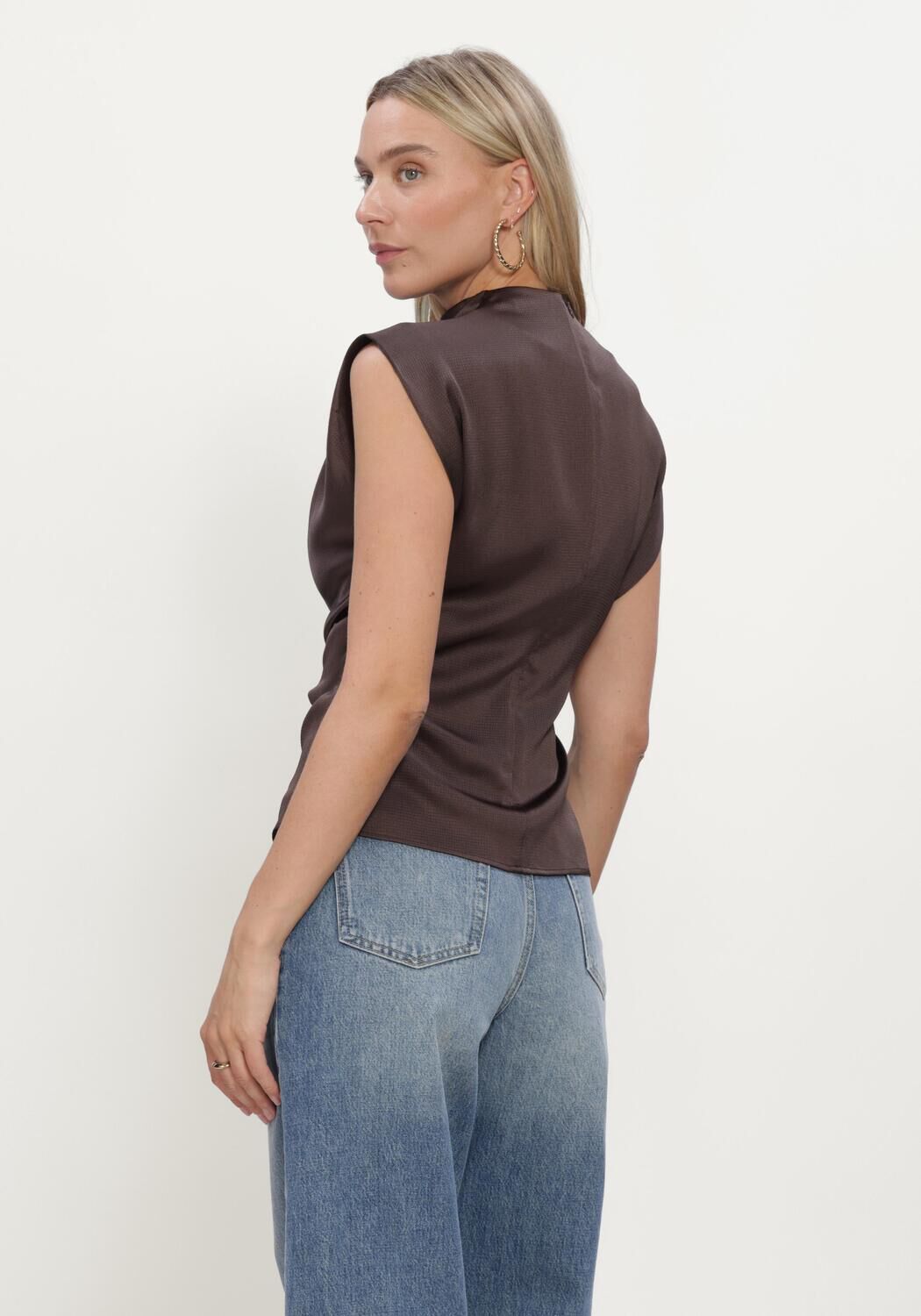Bruine LINA LOCCHI Top LL-BARBARA - large