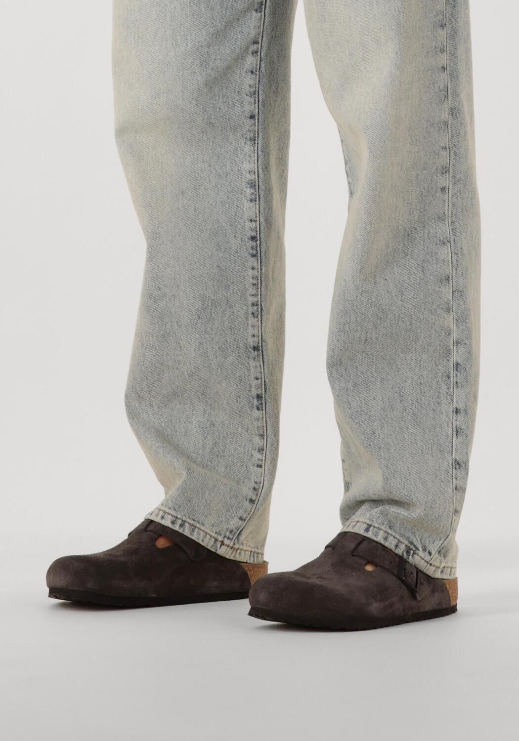 Donkergrijze BIRKENSTOCK Instappers BOSTON HEREN - large