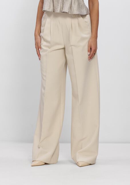 Beige CO'COUTURE Wijde broek ACILECC PLEAT PANT LL - large