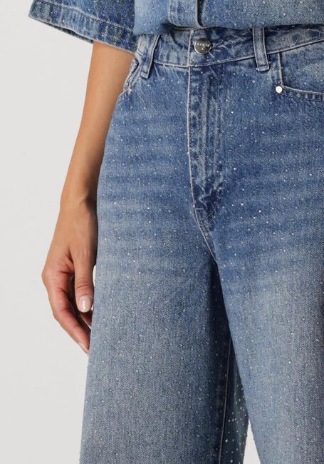 Blauwe DANTE6 Wide jeans NUIT RHIESTONE WIDE LEG JEANS - large