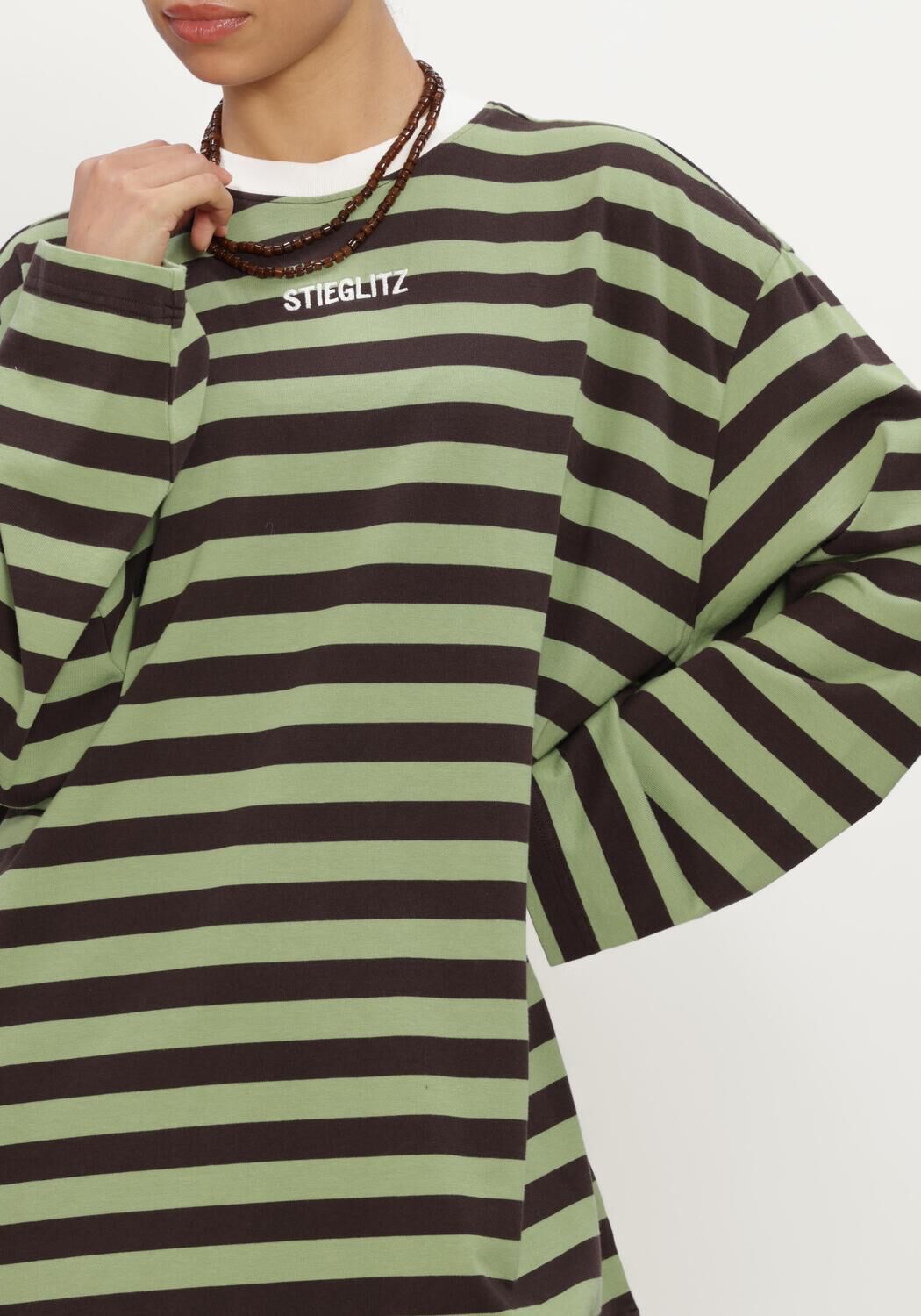 Groene STIEGLITZ Tops & T-shirts DONNA - large
