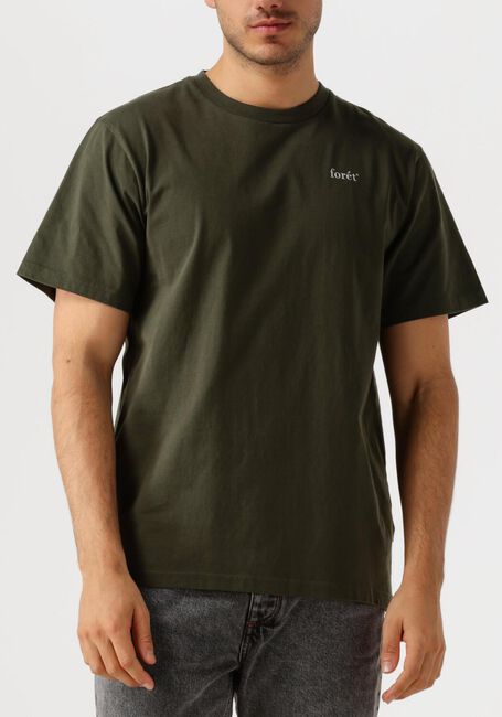 Groene FORÉT T-shirt OCEAN T-SHIRT - large